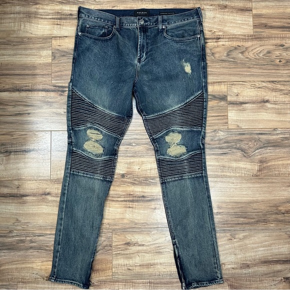 PacSun Other - PACSUN -  36-32 Stacked Skinny Moto Distressed Jeans